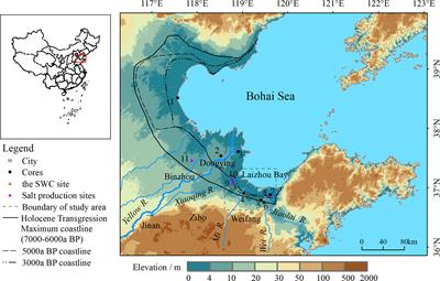 Environmental Evolution and Human Adaption Recorded From a Salt Production Site at the Coastal Plain of Laizhou Bay, China